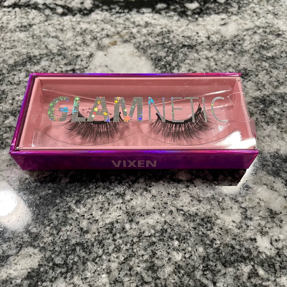 Glamnetic Magnetic Eyelashes - Vixen | Long Magnetic Lashes, 1 Pair - Picture 7 of 7